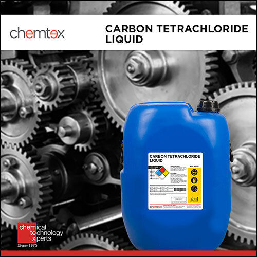 Carbon Tetrachloride Liquid C Application: Water Treatment