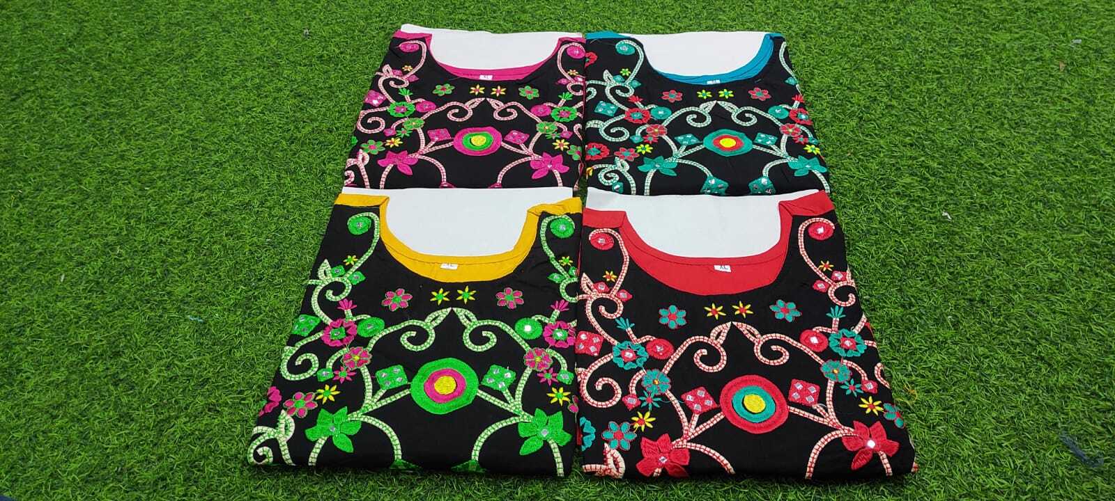 RAYON EMBROIDERY WORK KURTIS
