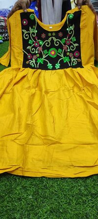 RAYON EMBROIDERY WORK KURTIS