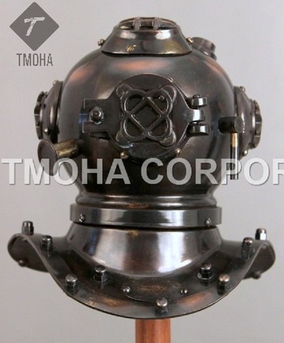 Antique US Navy Deep Sea Marine SCA Scuba Reproduction Diving Helmet Mini Divers Helmet DH0092