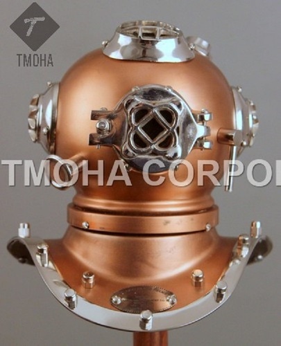 Antique US Navy Deep Sea Marine SCA Scuba Reproduction Diving Helmet Mini Divers Helmet DH0094