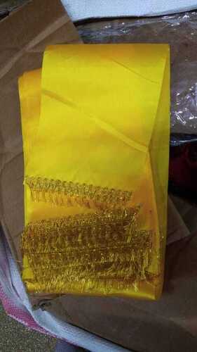 Yellow Silk Shawl