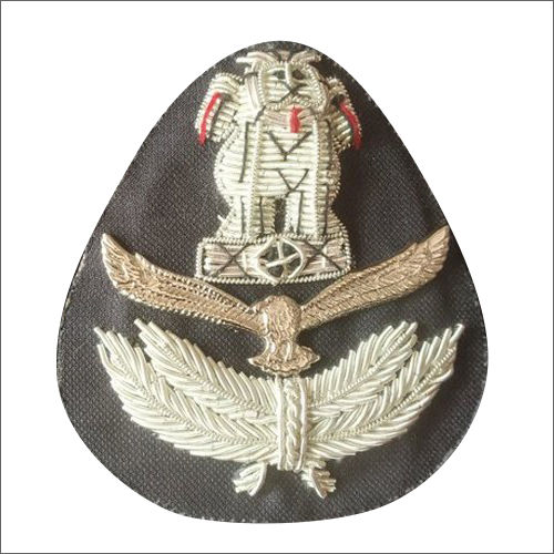 Hand Embroidery Indian Air Force Badge