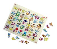 Wooden Hindi Alphabet with Pictures