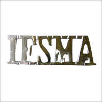 Title Shoulder Badge - High Grade Material, Custom Logo Design | Expertly Crafted For Uniform Stitching With Rigorous Quality Testing