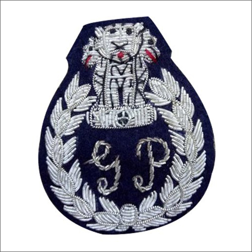 Hand Embroidered Gujrat Police Badge By FAROOQ MILITARY STORE
