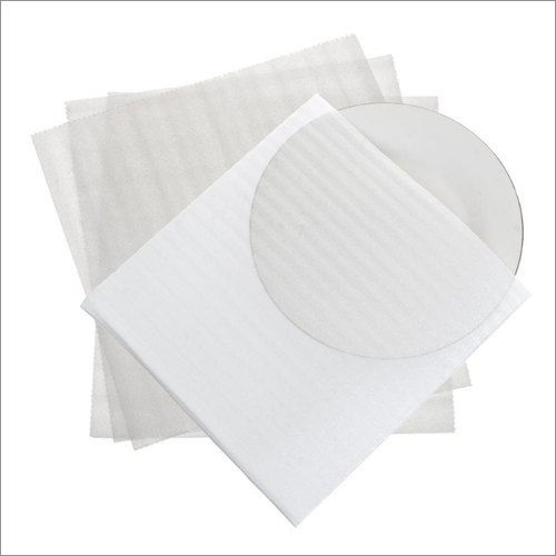 White Plain Epe Foam Pouch Light In Weight