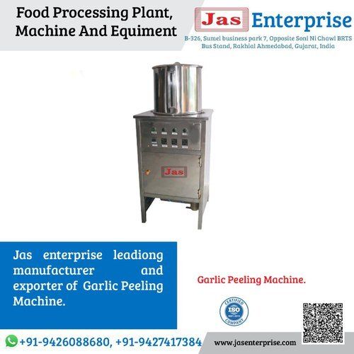 Garlic Peeling Machine Capacity: 100 Kg/Hour Kg/Hr