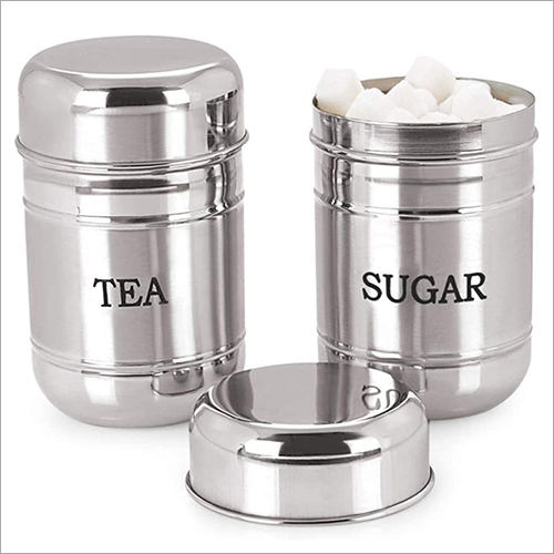 700ml Stainless Steel Tea Sugar Container Set