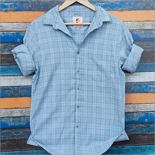 Mens Checkered Pattern Shirt - Cotton, Sizes M/L/S/XL | Washable, Casual Look for All Seasons, Pairs Well with Sneakers or Boots