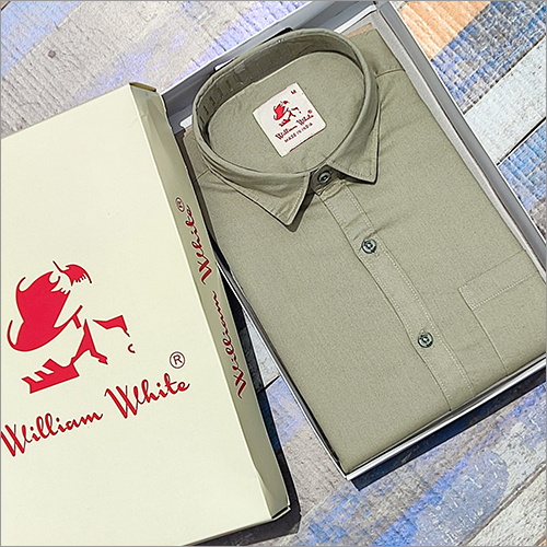 Mens Slim Fit Linen Shirt - Cotton & Flax Blend, Plain Design | Washable, Ideal for Rainy, Spring, Summer, and Winter Seasons