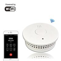 smoke detector Wireless interconnectable 433.92MHZ Replaceable 3V Lithium battery
