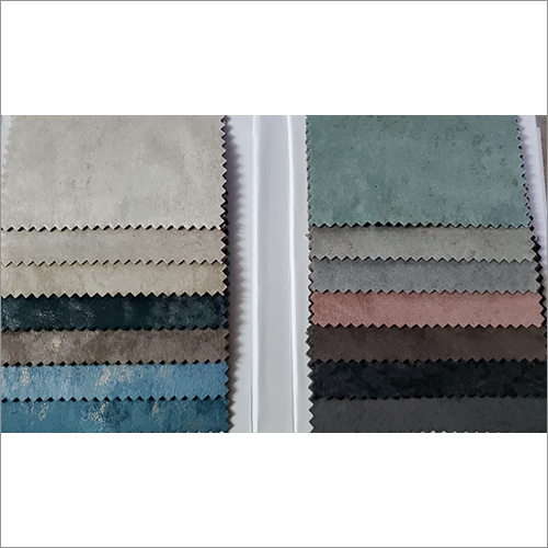 Velvet Sweed Foil Print Sofa Fabric