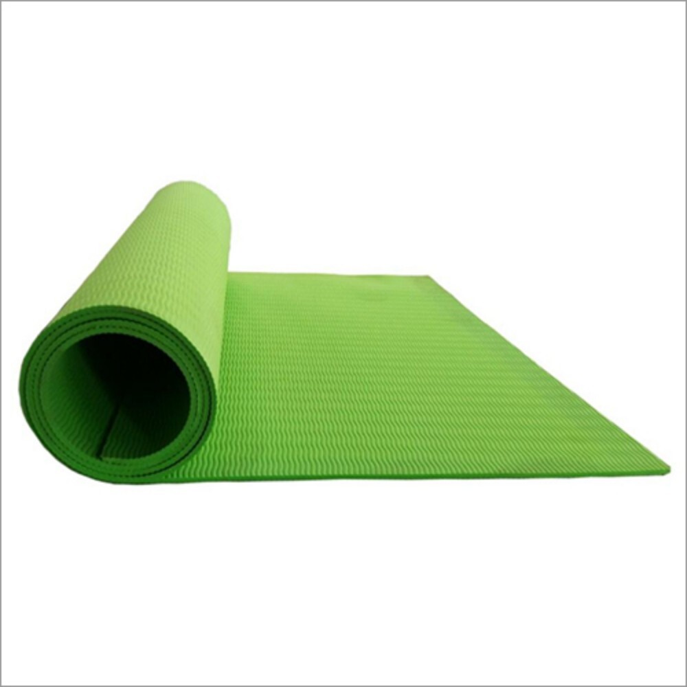 Green Yoga Mat - Design: Modern