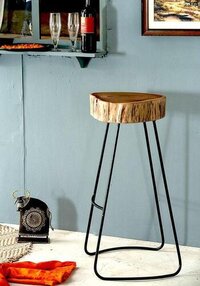 Solid Wood IBar Stool / Bar Chair
