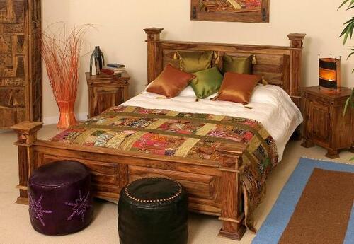 Solid Wood Maharaja Bed