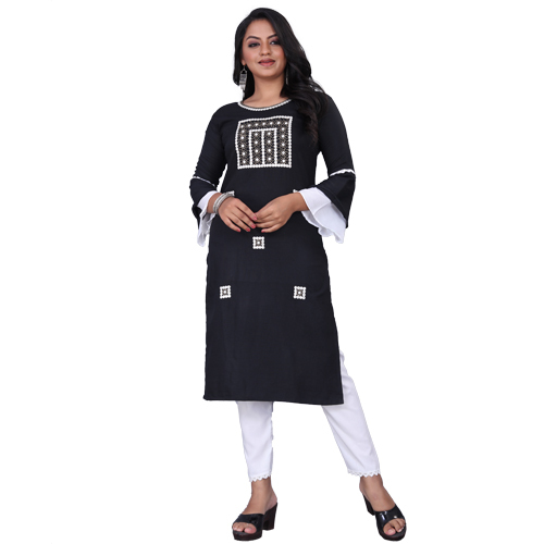 Ladies Black Kurtis