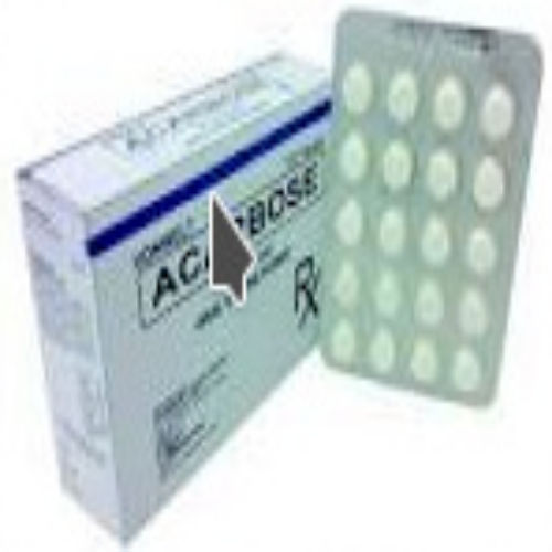 Acarbose Tablets - 25-100 mg | Extended Release, Sugar Coated, Suitable for Adults, Stored in Cold and Dry Place