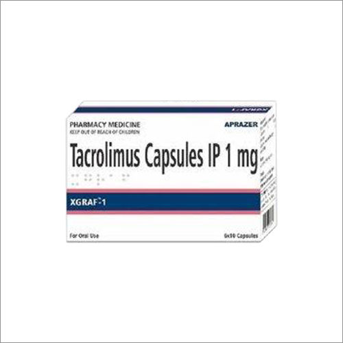 1mg Tacrolimus Capsules IP