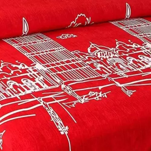 P.Rtrend 220 TC Polycotton Double Printed Bedsheet