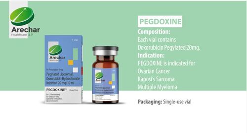 Pegdoxine - Doxorubicin Hydrochloride Pegylated injection 20mg