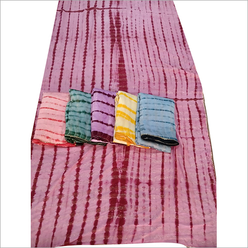 Designer Bandhani Silk Saree