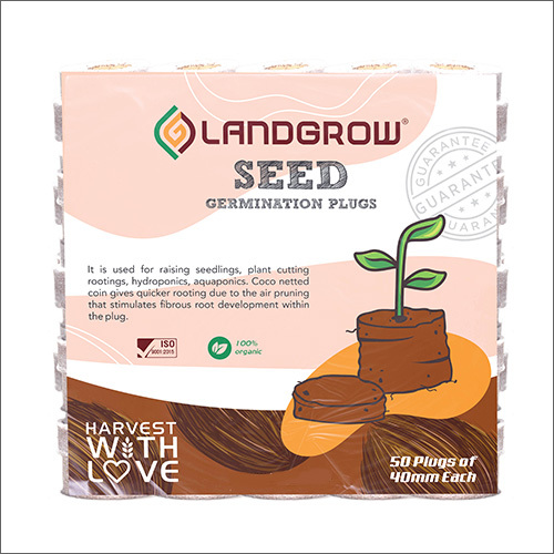 100 % Organic Seed Germination Plugs