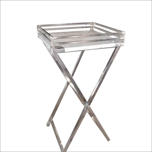 Polished Stainless Steel Table Stands