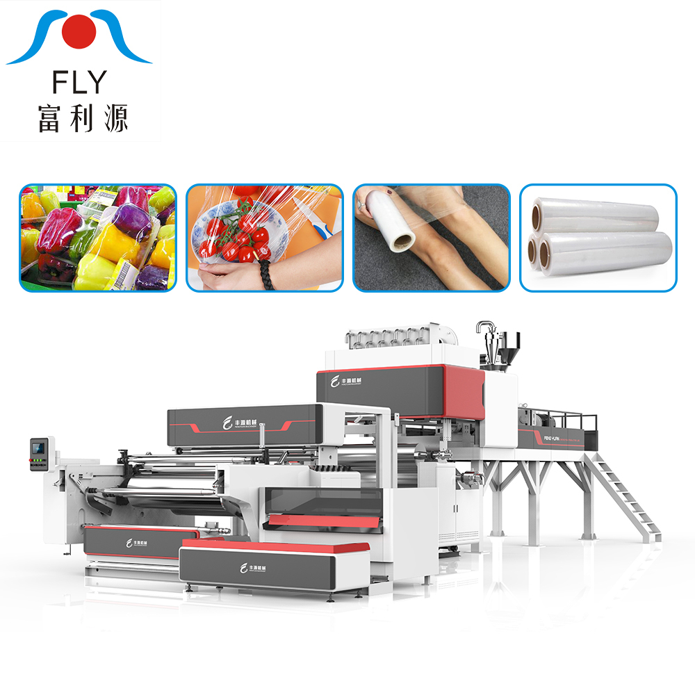 FLY1000 double-layer pe stretch film production line