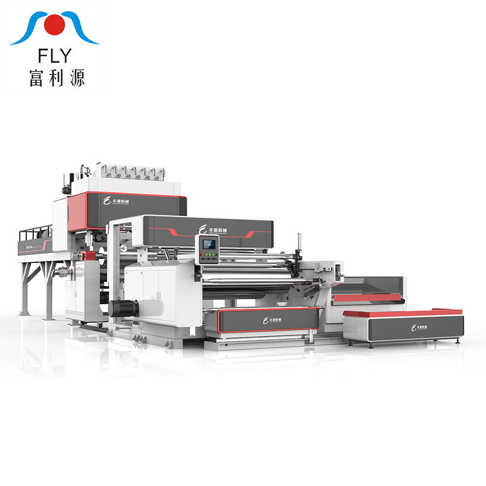FLY1000 double layers pe film extruder machine production line