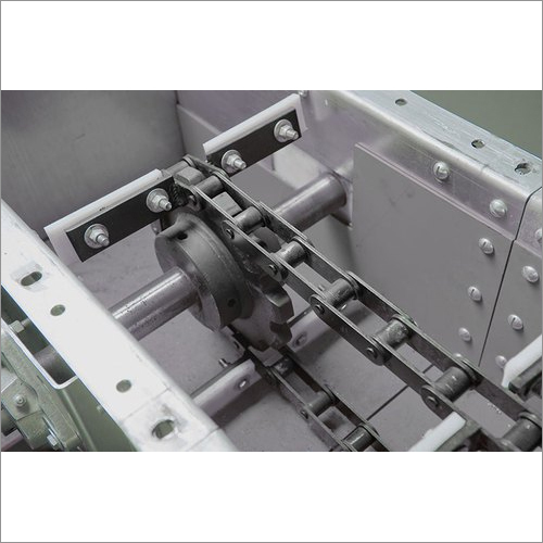 Radler Chain Conveyor - Mild Steel, 10-20 Feet Length, 100-200 mm Width | 0.5 HP Motor, 220 V Voltage, Automatic Operation, Energy Efficient