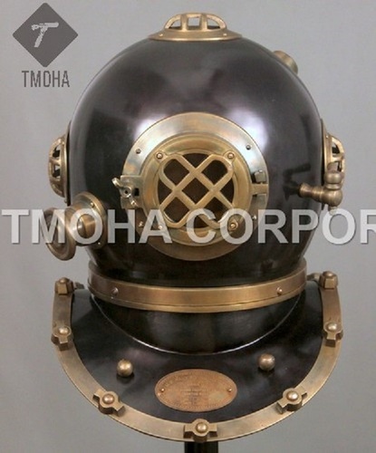Antique US Navy Deep Sea Marine SCA Scuba Reproduction Diving Helmet Divers Helmet Mark IV DH0127