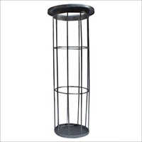 Gi Filter Bag Cage - Gi Wire 2-5 Mm Thickness, 100-154 Mm Diameter | Black, Corrosion Resistant, Designed For Industrial Dust Filtration