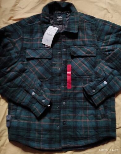 Original Zara Men Flannel Padding jackets