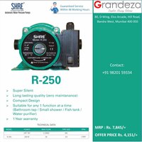 SHRE Bathroom Pressure Pump R-250