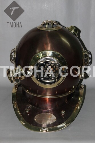 Antique US Navy Deep Sea Marine SCA Scuba Reproduction Diving Helmet Divers Helmet Mark IV DH0146
