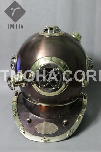 Antique US Navy Deep Sea Marine SCA Scuba Reproduction Diving Helmet Divers Helmet Mark IV DH0147