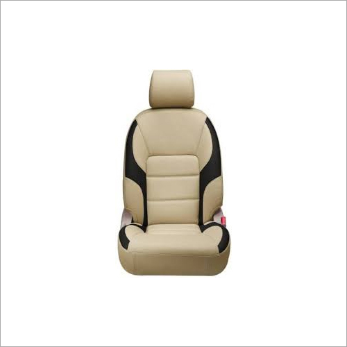 White Leather Car Seat Cover
