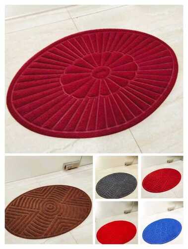 oval ruber doormat