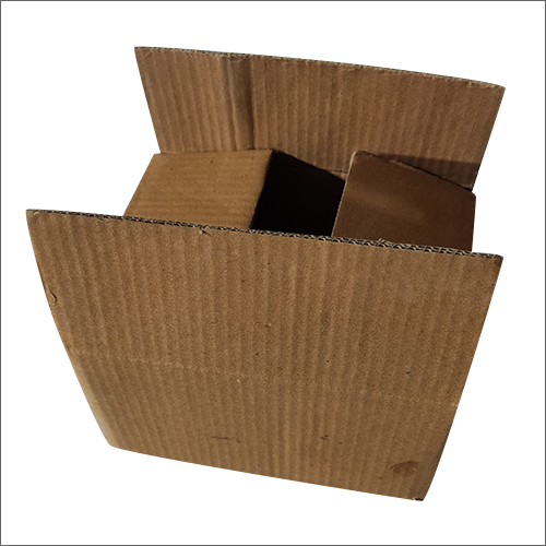 Multicolor Brown Corrugated Box
