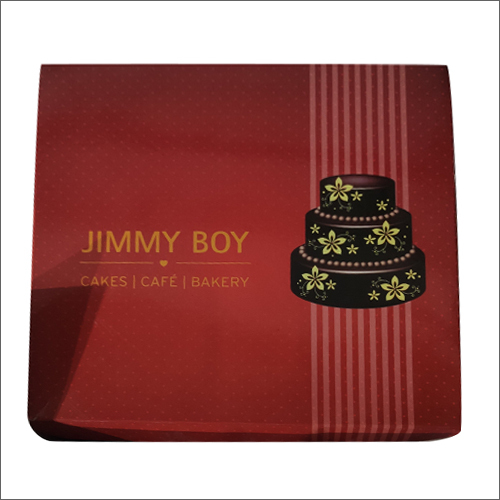 Glossy Lamination Cake Packaging Box