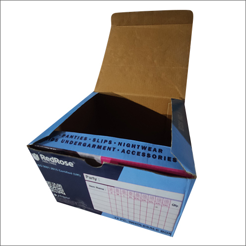 Garment Packaging Box - Corrugated Paper Board, Multicolor with Glossy Lamination | Resilient, Customizable Shape, Silkscreen Printing, Impact & Shock Resistance