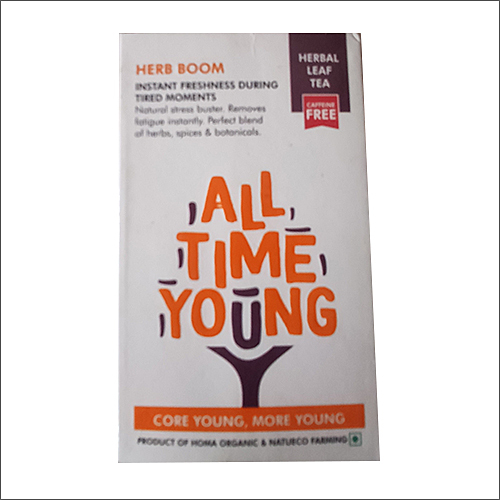 Glossy Lamination Tea Packaging Box