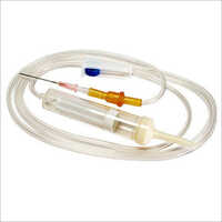 PVC B T Set - PVC Material , White Color - Ideal for Delivering Measured and Regulated Blood and Blood Components to Patients