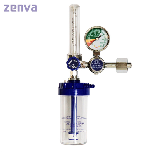 Oxygen Flow Meter With Humidifier Bottle Dimension(L*W*H): 31X18X7  Centimeter (Cm)