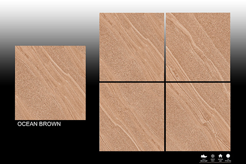 Ocean Brown Floor Tiles