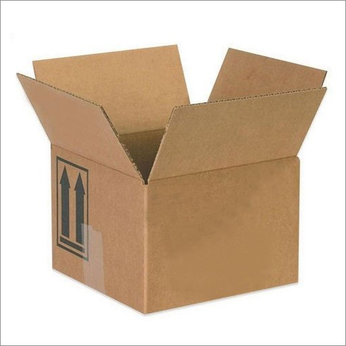 4-6 mm Brown Corrugated Box - Laminated Material, Customized Size, Glossy Lamination Finish | Perfect for Secure Packaging Solutions
