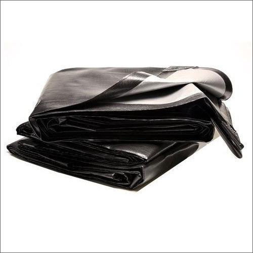 Black Waterproof HDPE Tarpaulin Sheet - HDPE & LDPE Laminated Material, Single Layer, Black Color | Ideal for Industrial & Commercial Use, Temporary Shelter