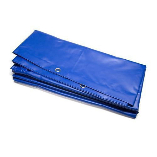 High Quality HDPE Tarpaulin Sheet - HDPE Material, Blue Color, Plain Tent Style | Ideal for Tents and Outdoor Protection