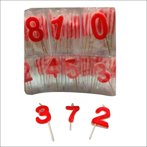 Numbering Decorative Candles